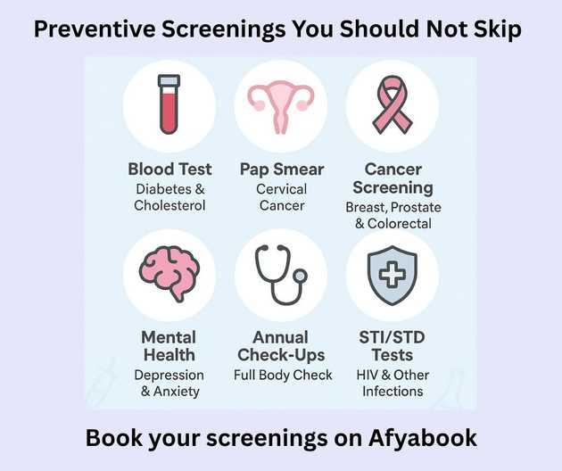 preventive screenings you should not skip