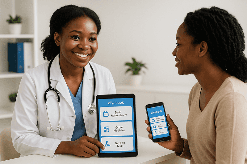 How Afyabook Makes It Easier to Book Doctors, Labs, and Pharmacy Services Online